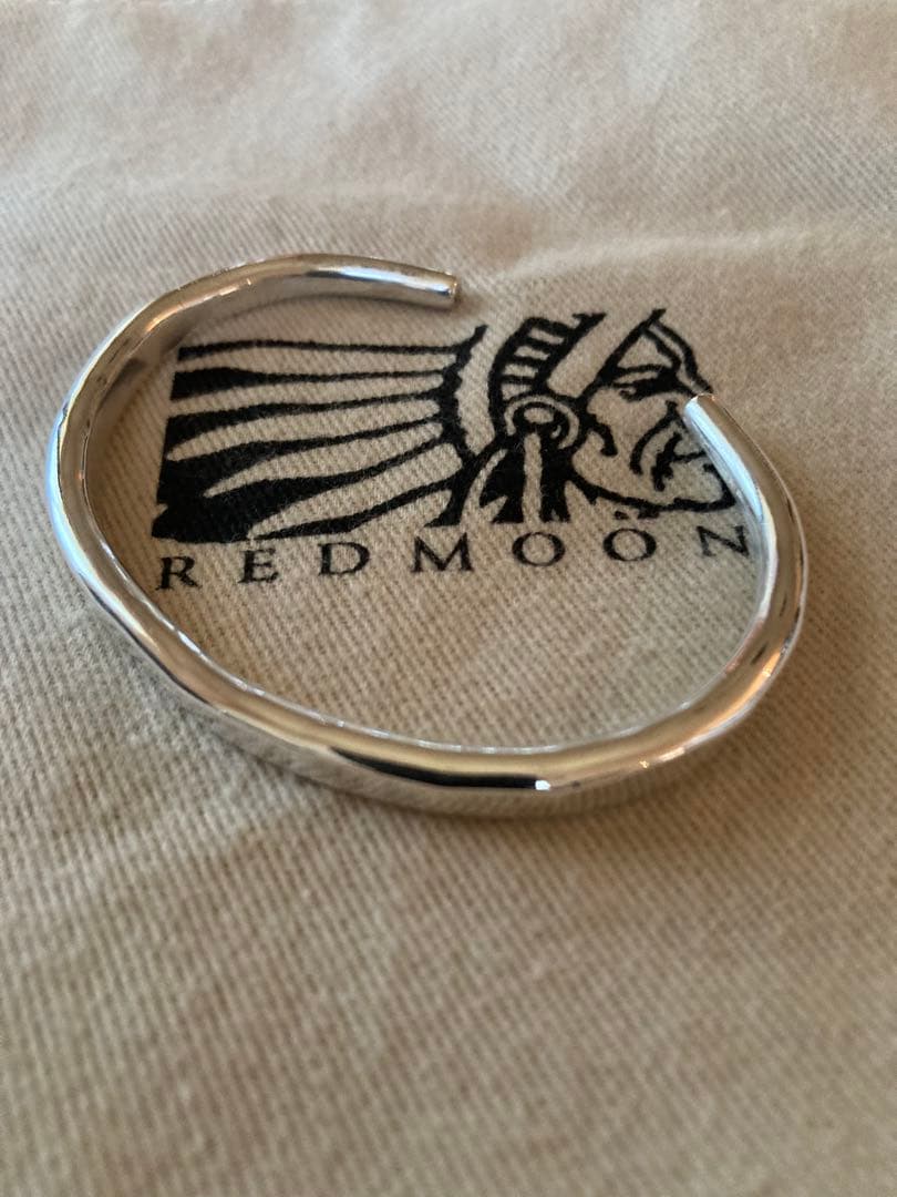 レッドムーン　バングル　スターリングシルバー