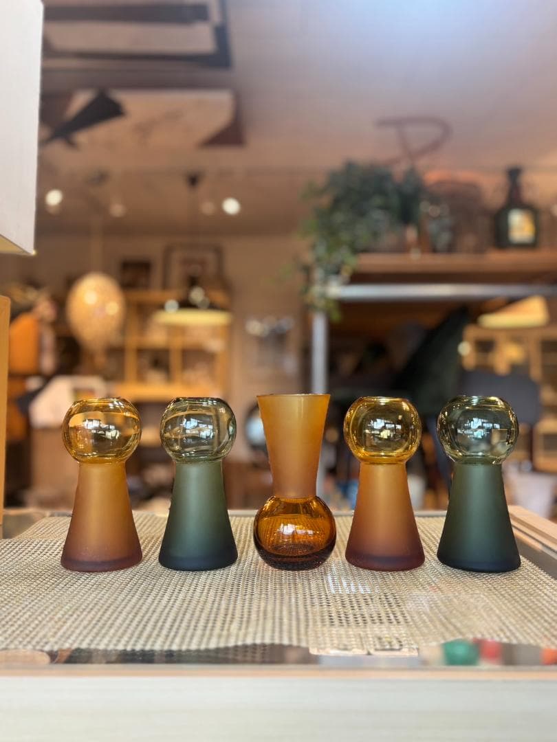 展示品 / Clay / フラワーベース5点 / teruteru / 一輪挿し