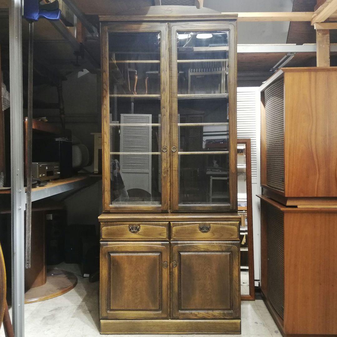 M●年末Sale東名 ヤイリファニチャー ヴィンテージカップボード　国産