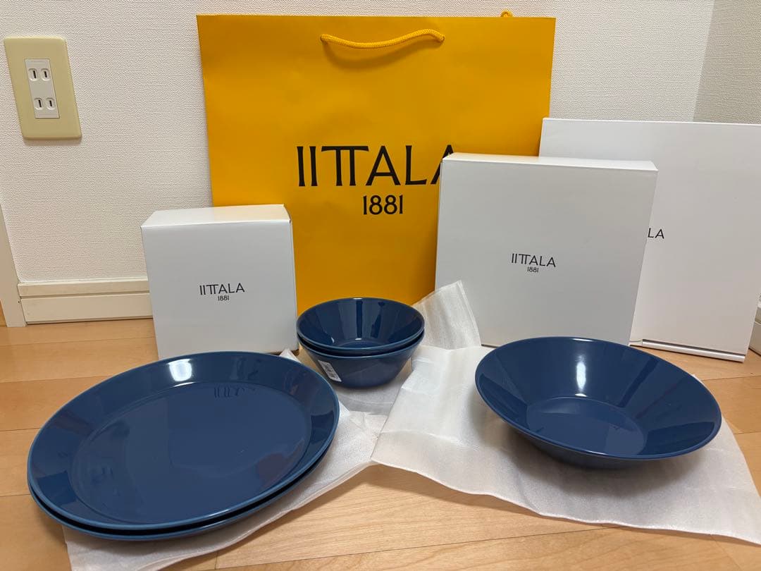  Teema 食器セット ビンテージブルー5点セット