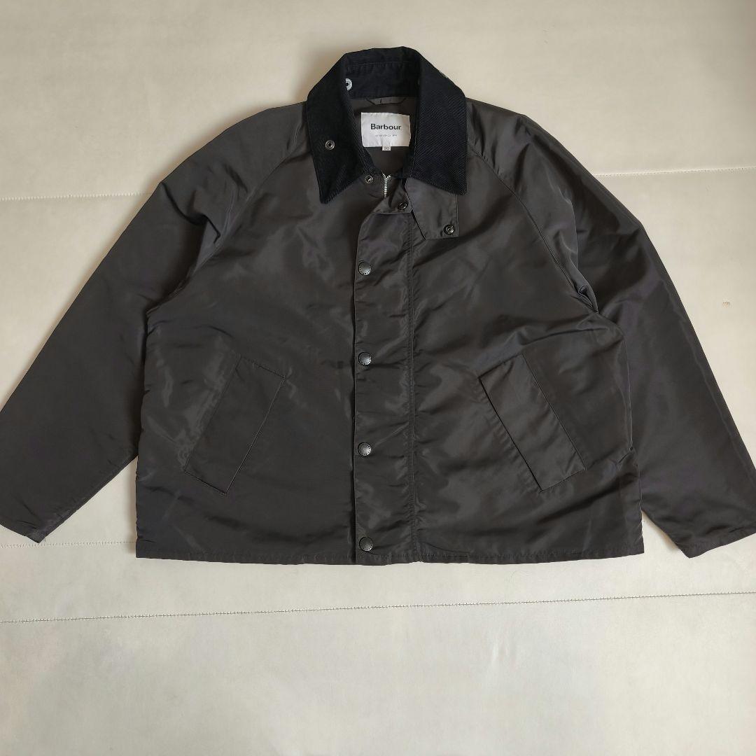 ト*マ様 【美品】Barbour TRANSPORT 別注 ナイロン 撥水 黒
