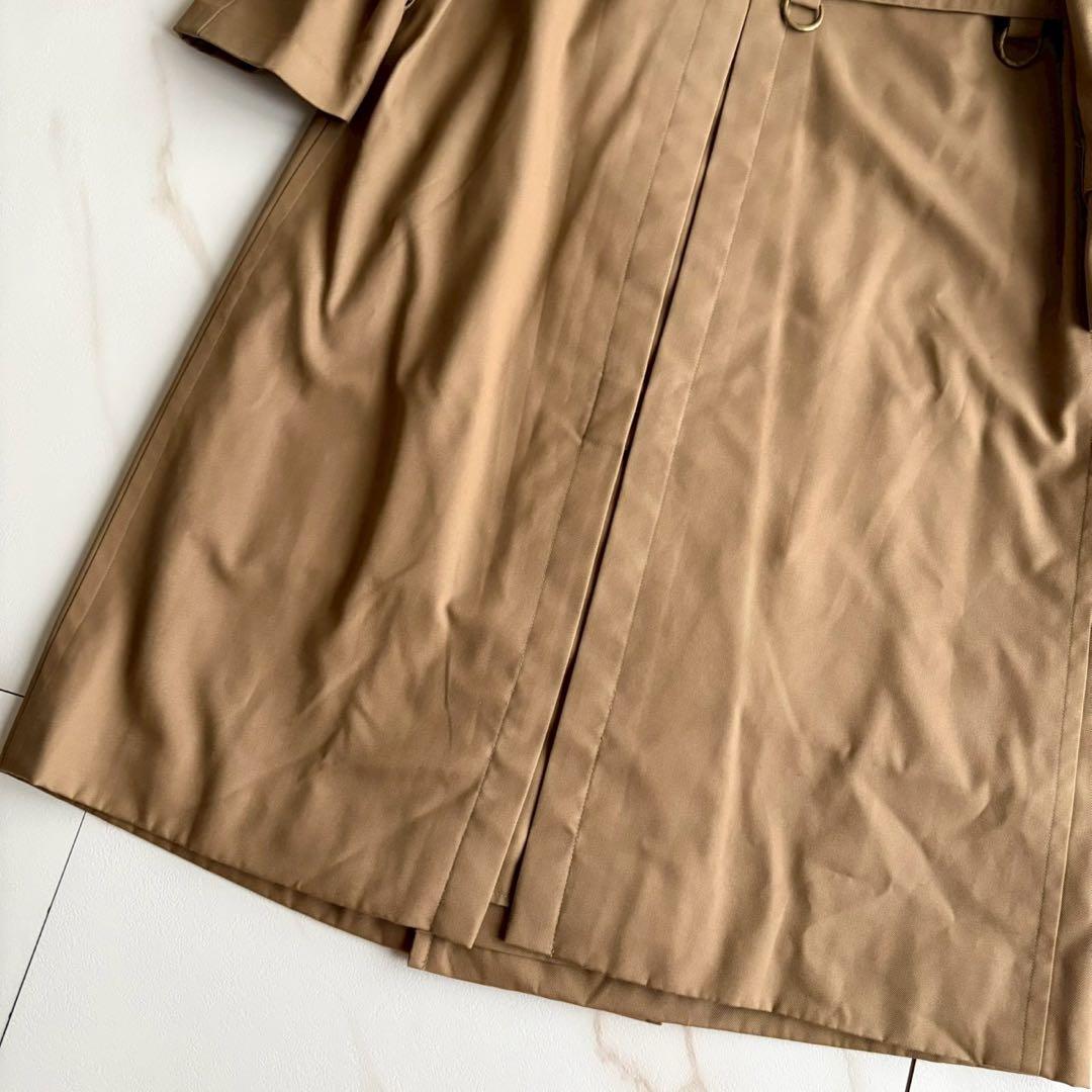 人気◆バーバリー ベルト ライナー付き トレンチコート ベージュ M