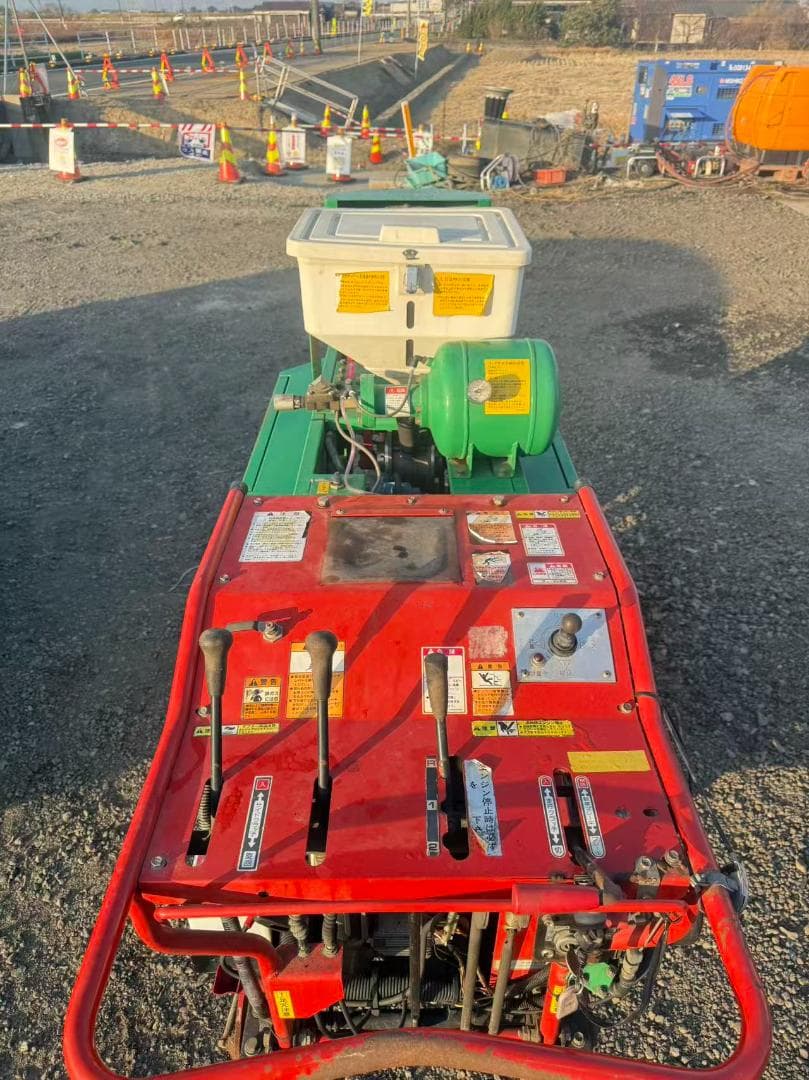 【福岡県みやま市】共立 土層改良機 グローズガン GR1000 6.7馬力セル付