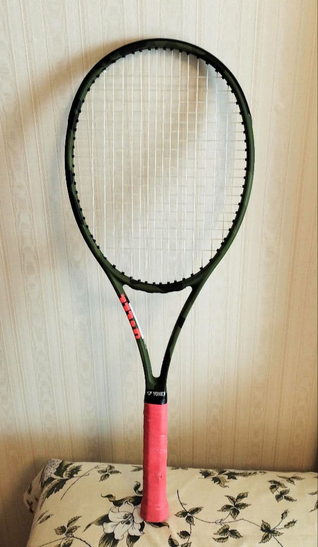 #ウイルソンBlade98 カモ グリーン 限定モデルテニスラケット