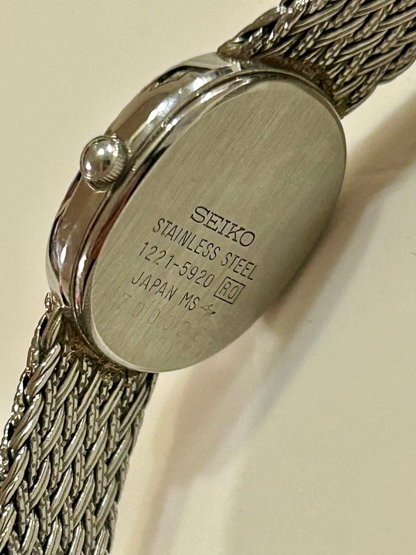 SEIKO セイコー 1221-5920 レディース クォーツ 腕時計 稼働品