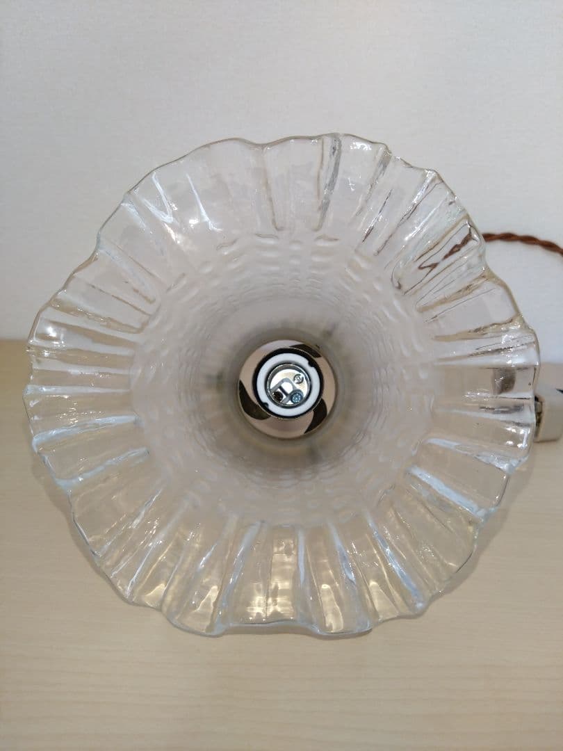 ガラスシェード（フリル）ペンダントライト