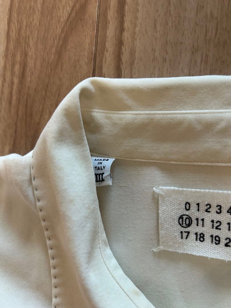 マルタンマルジェラ　ウエスタンシャツ　ここのえタグ