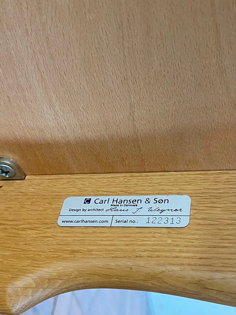 北欧 デンマーク カールハンセン&サン ウェグナー CH33 チェア 1