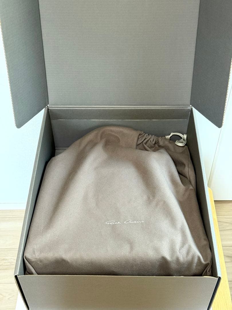 Rick Owens リックオウエンス レザー トート バッグ 新品即発送　箱付