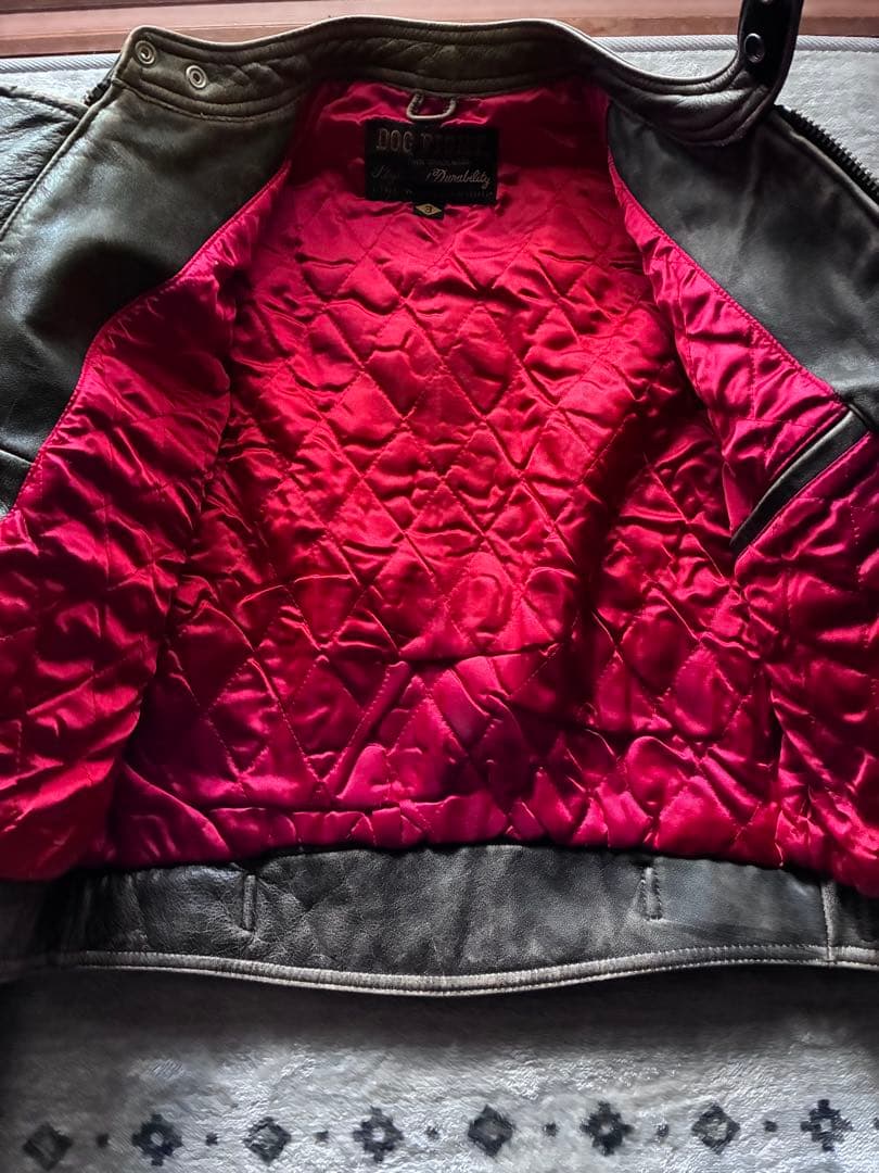 90sビンテージシングルライダースジャケット レザーバイカージャケット