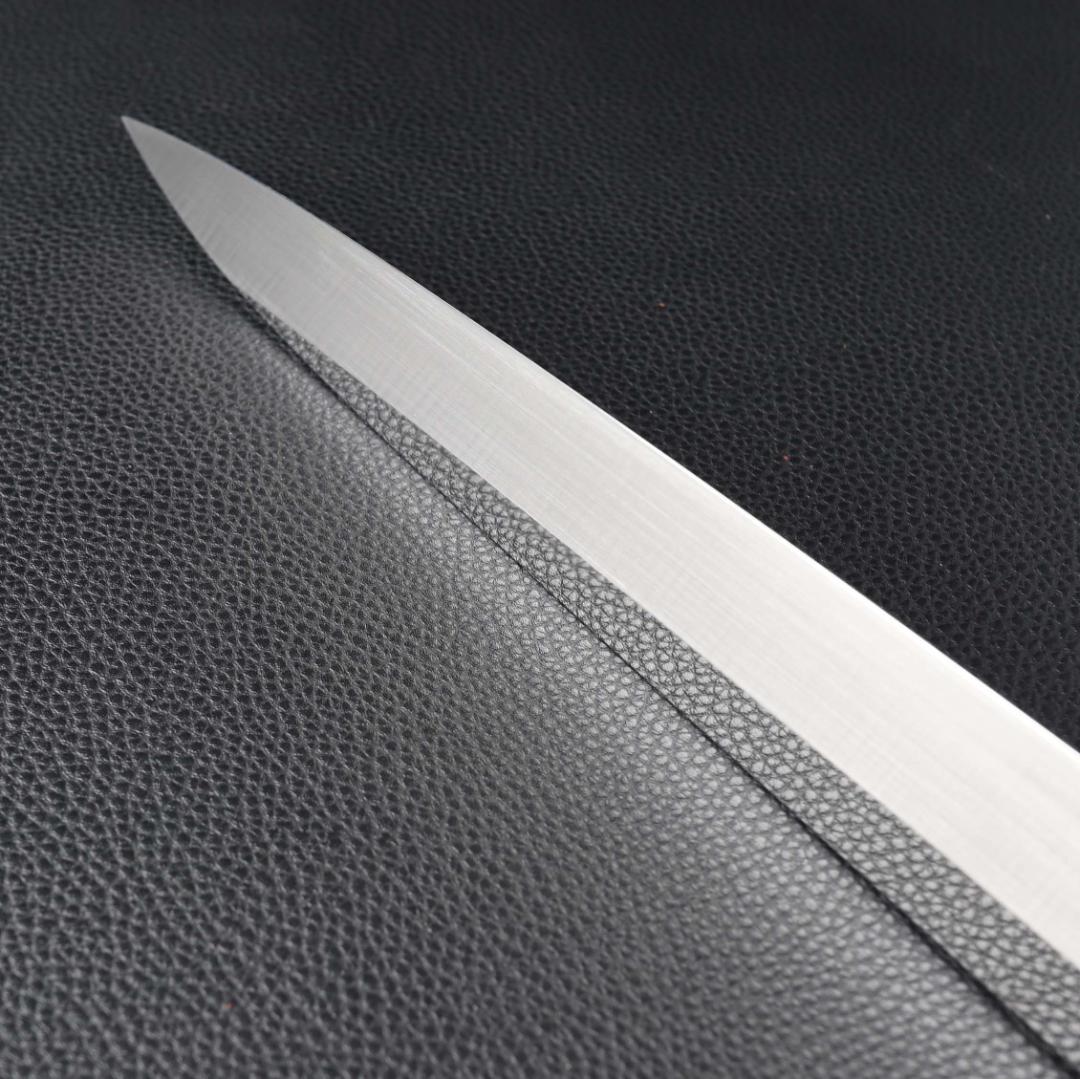 8140 鏡面仕上げ 柳刃包丁 尺 刃は究極の切れ味 刺身包丁 人工象牙八角柄