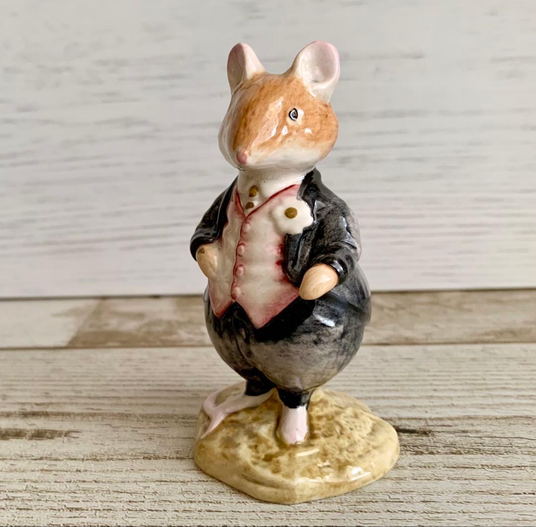 ダスティとポピー ウェディング フィギュリン ブランブリーヘッジ 置物