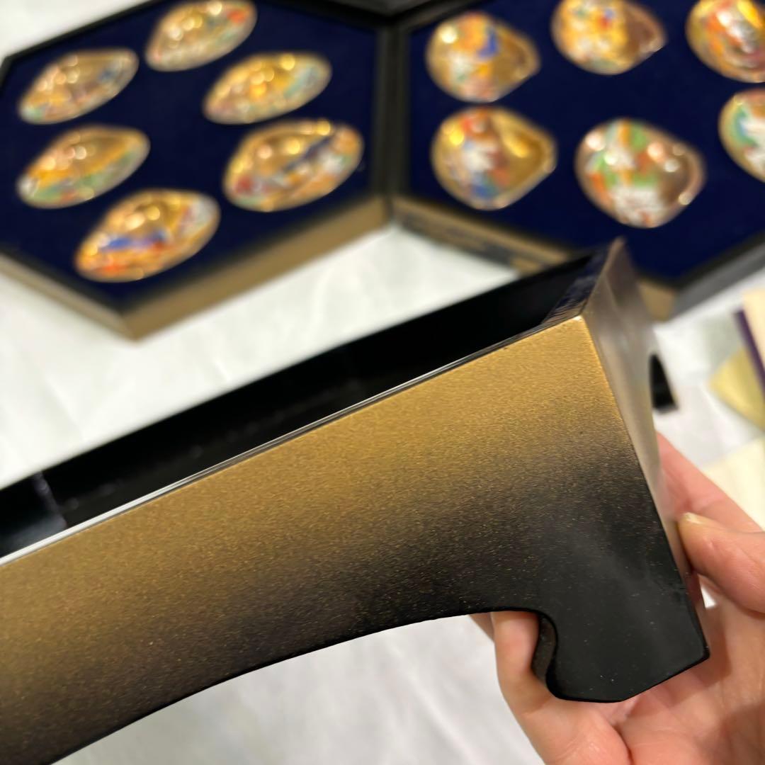 フランクリン画廊　貝桶　源氏物語　徳川美術館　貝合わせ