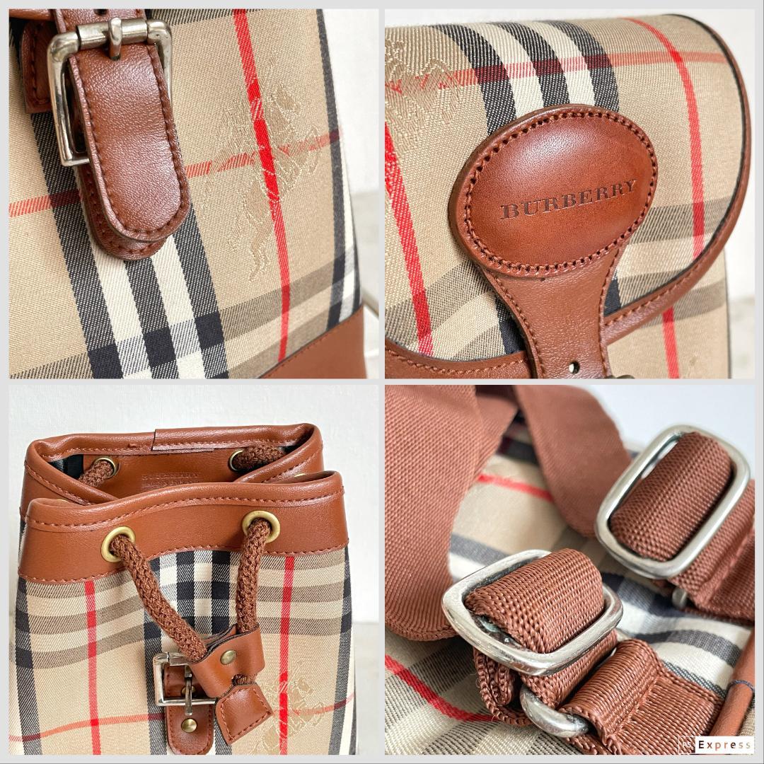 5863 BURBERRY バーバリー ヴィンテージ ミニリュック ノバチェック