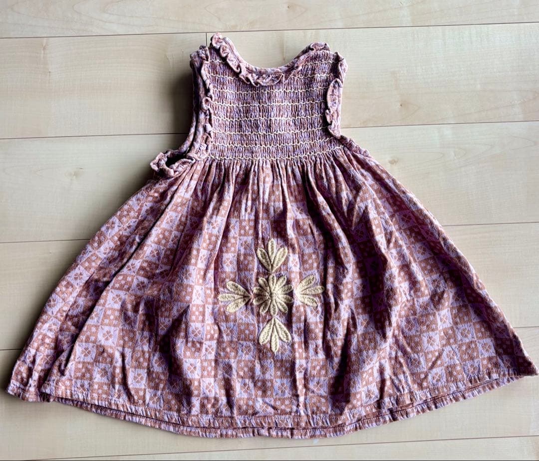 Anolina ノースリーブワンピース 3-5Y