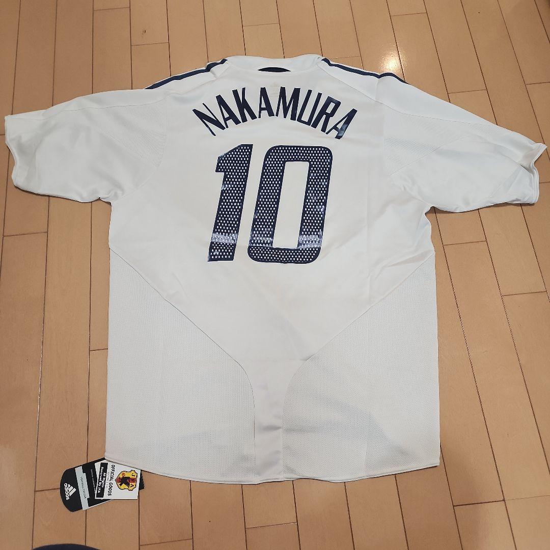 き*ん様 2004 日本代表Aユニフォーム 中村俊輔 10 アジアカップパッチ