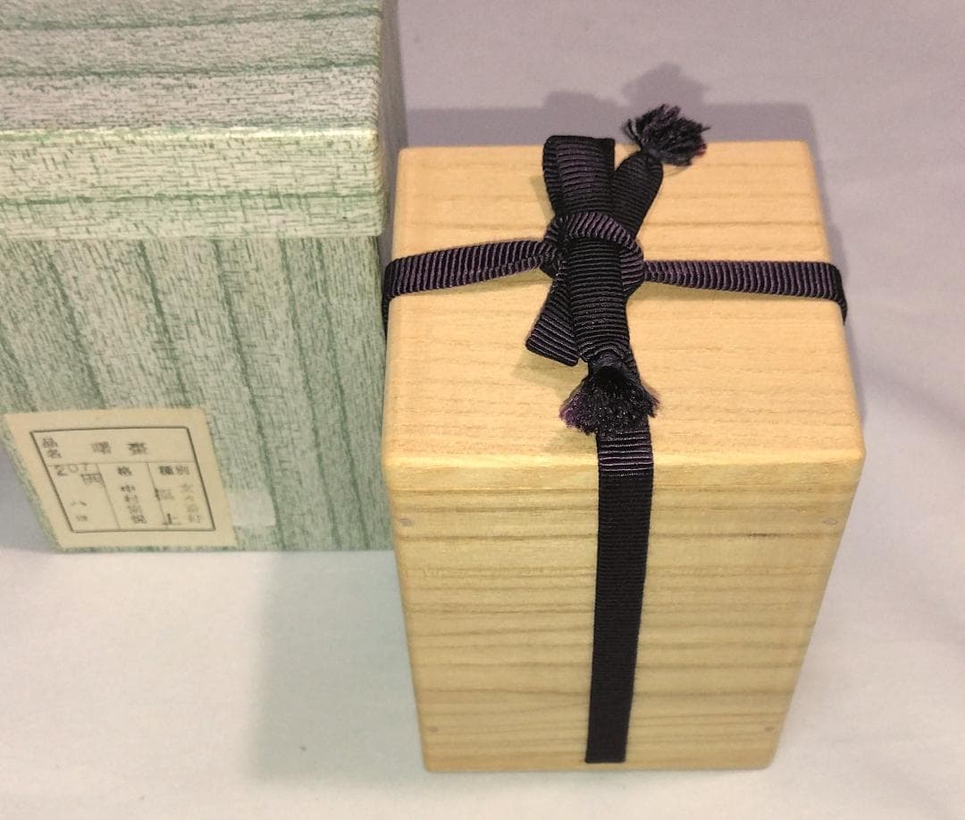 茶道具　加賀蒔絵師　中村宗悦作　曙棗　鶴亀に老松蓬莱山蒔絵曙棗　未使用超美品！！