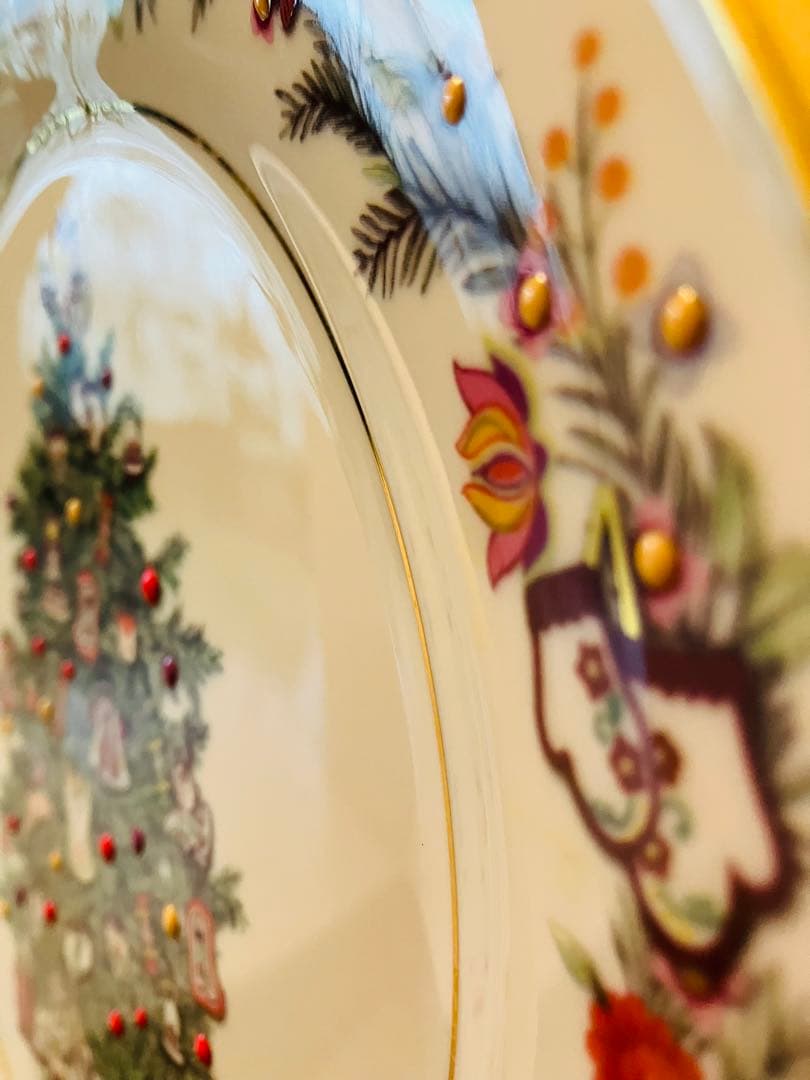 美品‼️レノックスクリスマスプレート2005