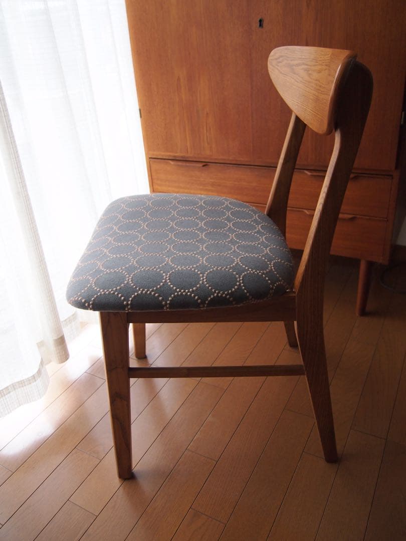 ま〜こさん専用 ミナペルホネン クラッシュゲート ハンドメイド チェアA 椅子