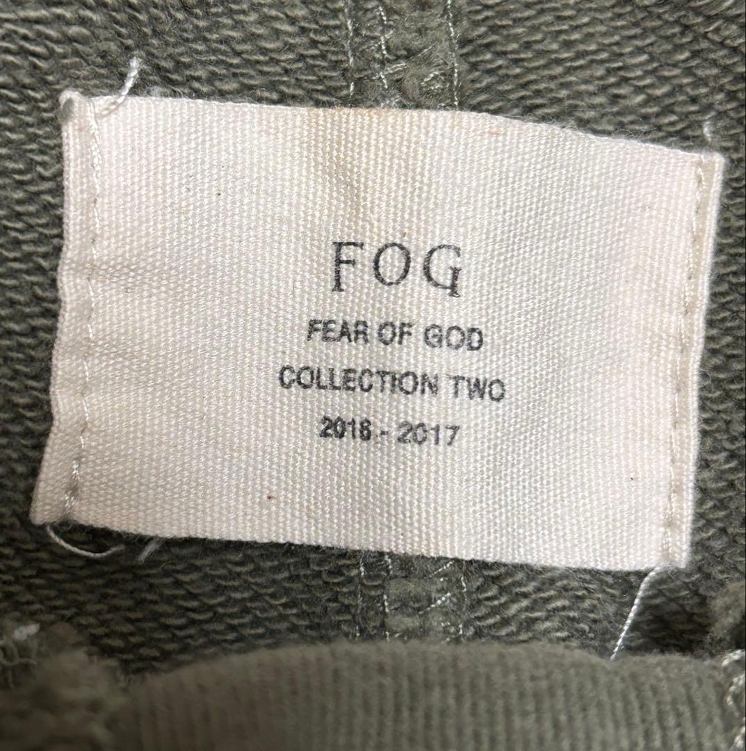 d*d様 FOG（Fear of God）スエット2枚組（黒、カーキ）