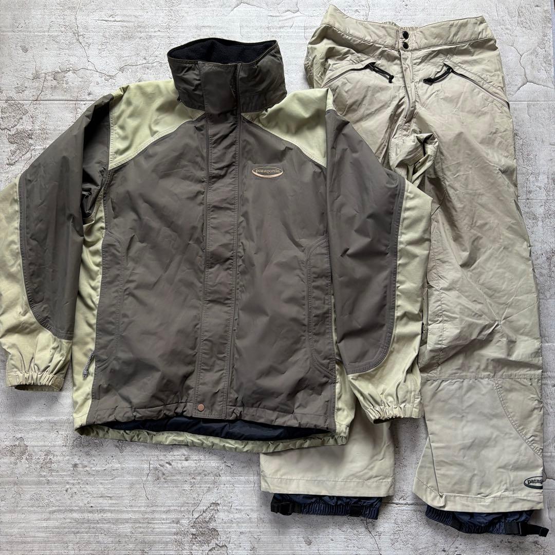 00s Patagonia　オーバルロゴ　Flux Jacket