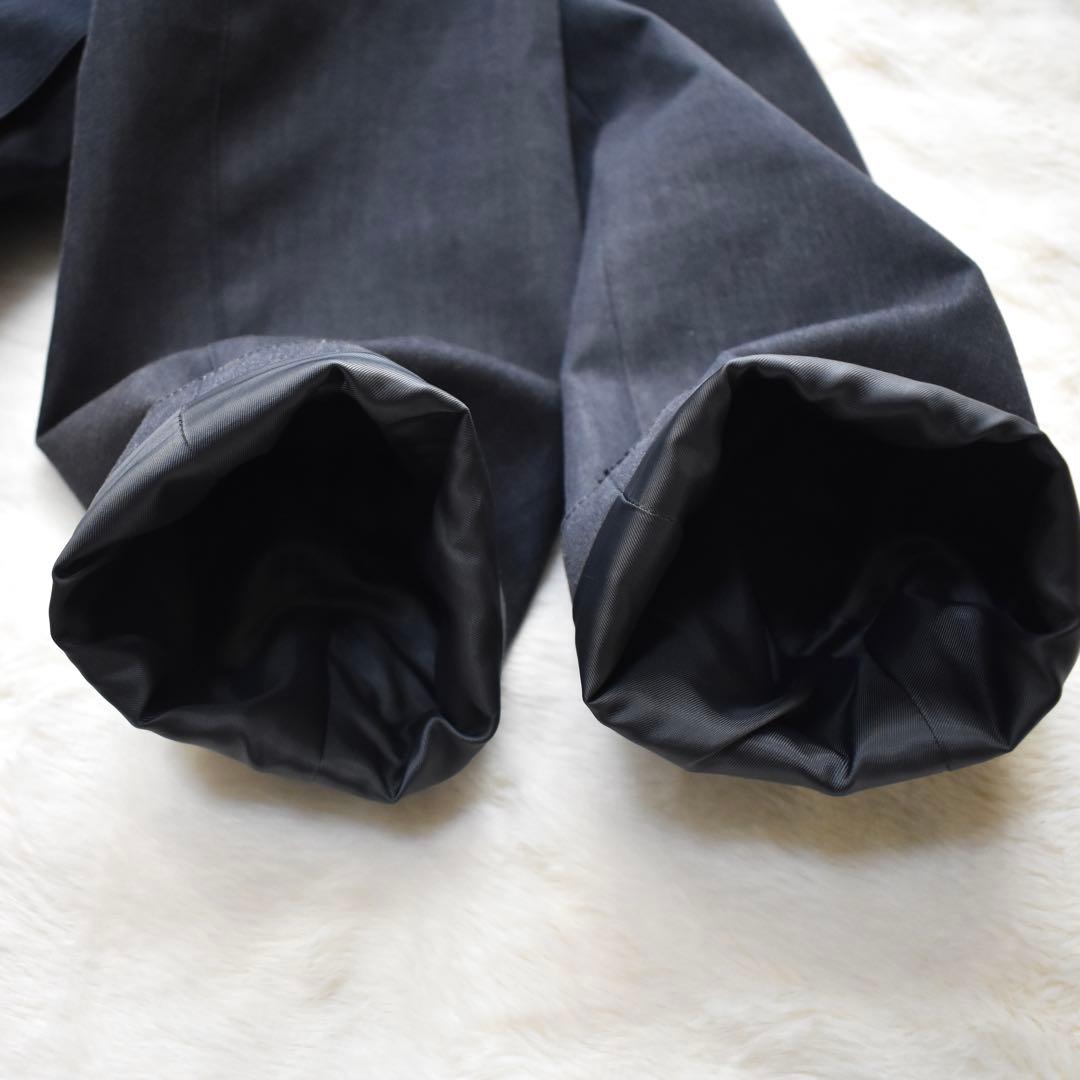 極美品✨ マッキントッシュ　ステンカラーコート　ライナー　フード　デニム調　40