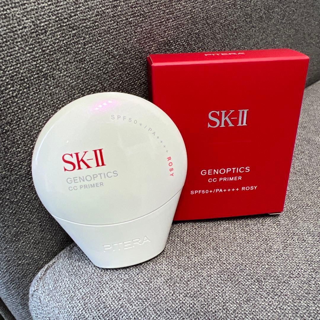 SK-Ⅱ ジェノプティクス　CCプライマー　ロージーピンク　CCクリーム　新品
