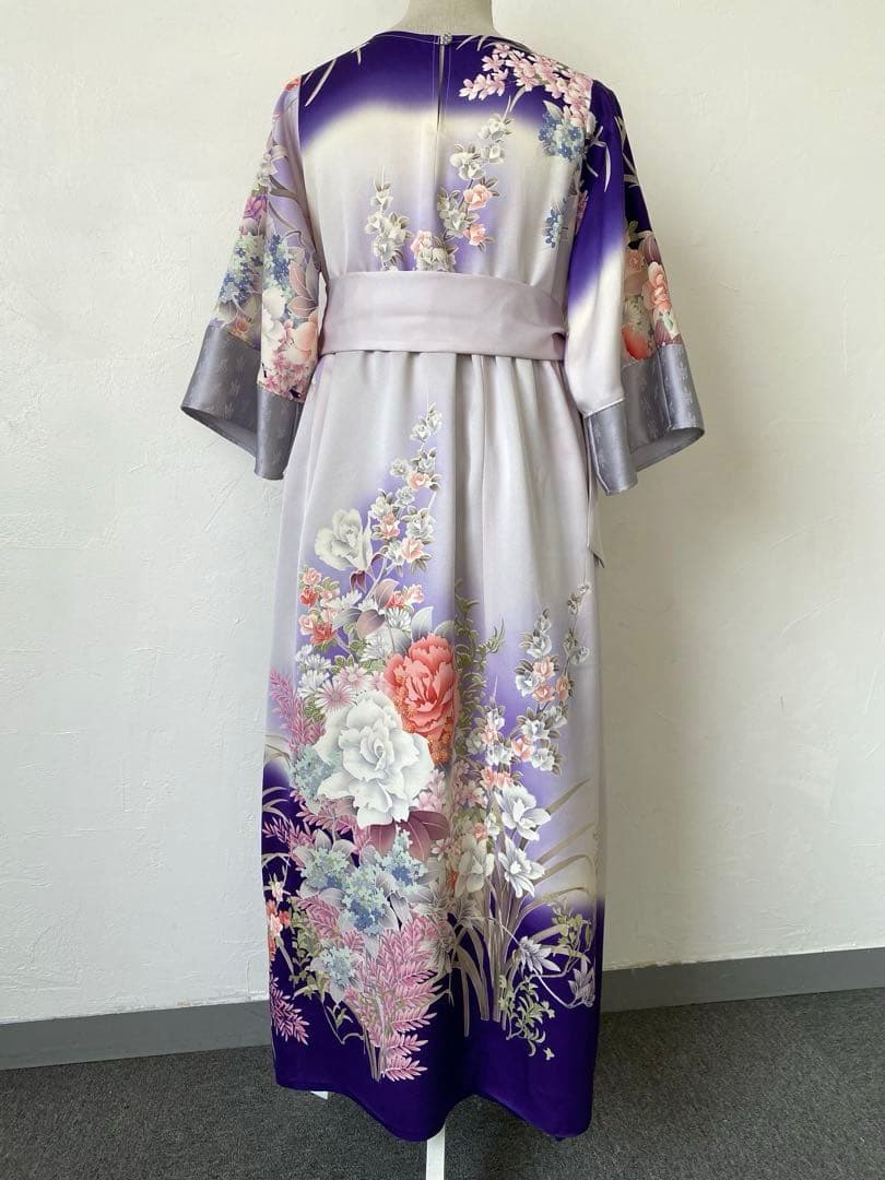 3249 着物　リメイク　ドレス　ワンピース