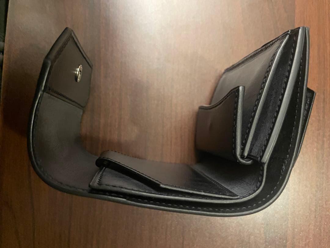 【値下】【おまけ付】万双 オールブライドル コンパクト三つ折り財布