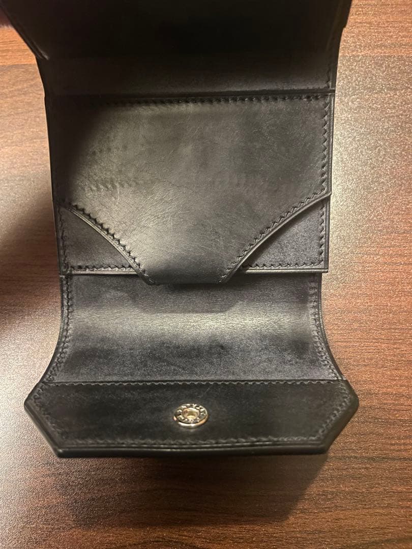 【値下】【おまけ付】万双 オールブライドル コンパクト三つ折り財布