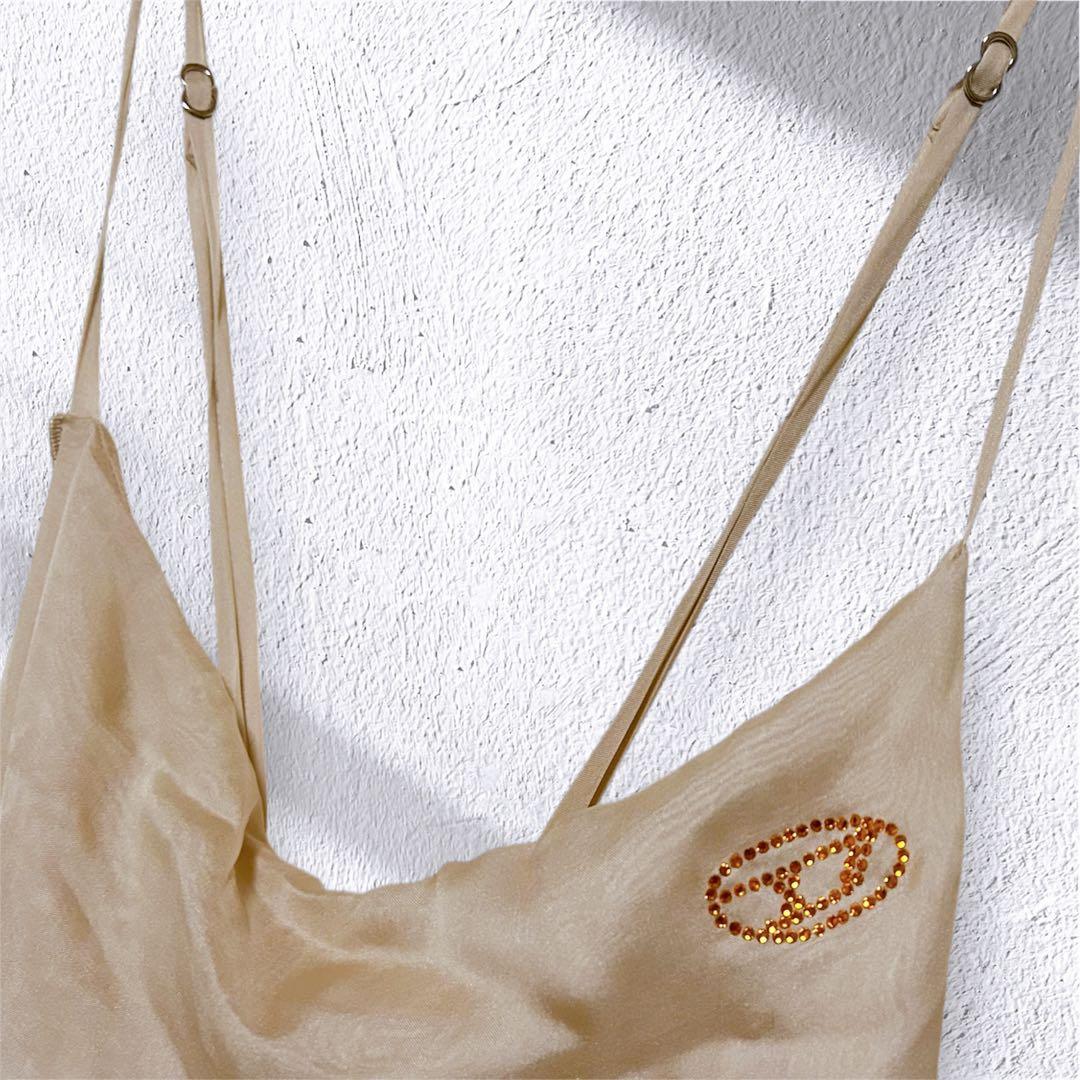 新品　DIESEL ノースリーブワンピース ［ベルト付き］