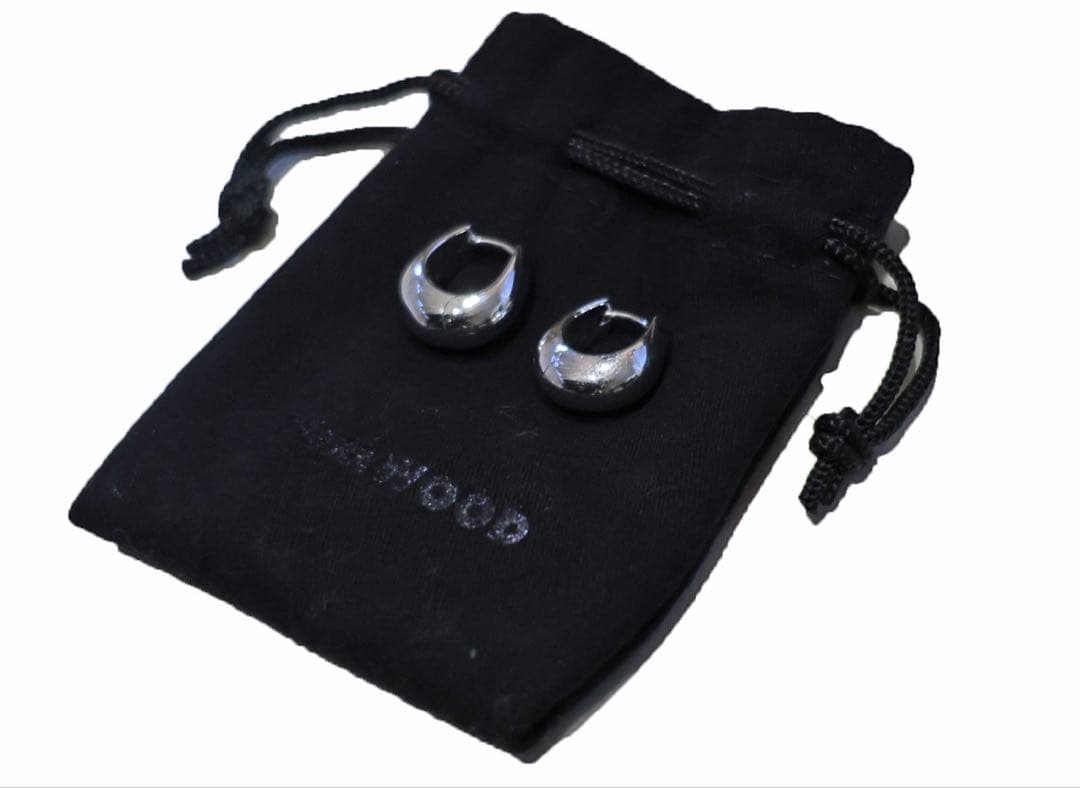 Ice Hoop Small アイスフープ スモールピアス シルバー