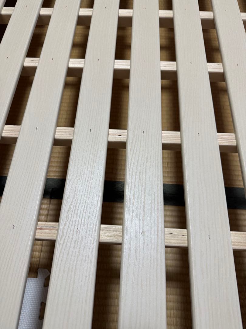 ニトリ　すのこ　セミダブル　ベッド　Nsleep マットレス