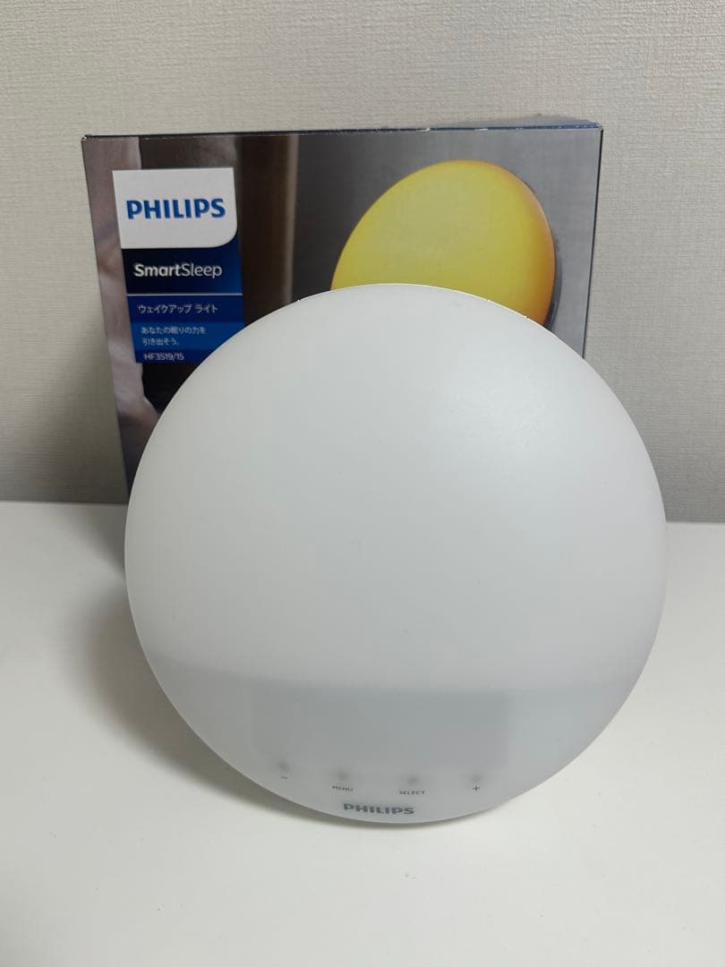 PHILIPS ウェイクアップライト 光目覚ましHF3519/15