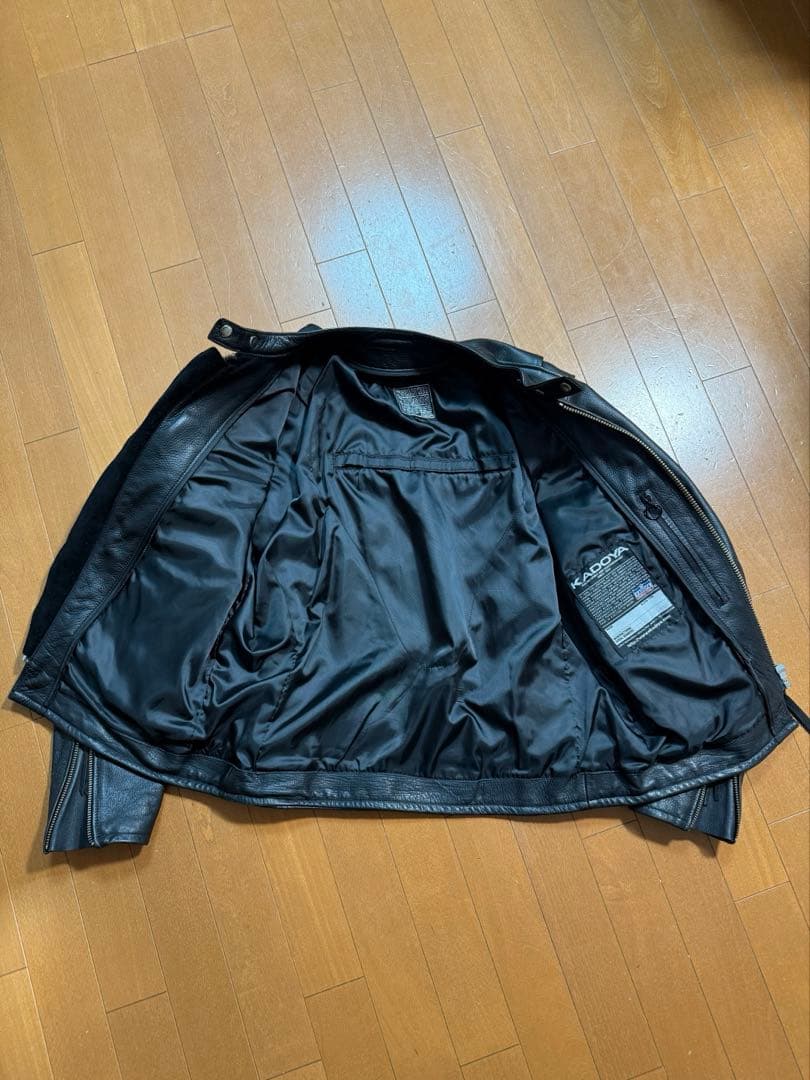 KADOYA メンズ シングルライダース