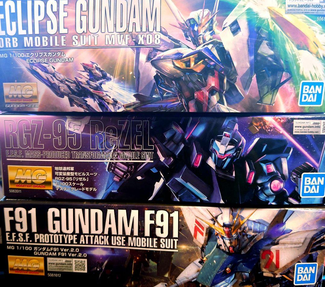 男*野様 【未組立】ガンプラMGセット