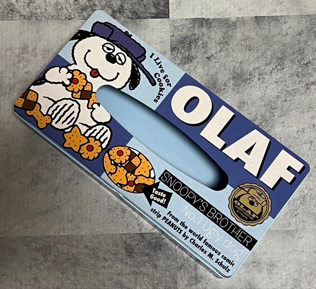 PEANUTS OLAF ティッシュボックスケース　ピーナッツ　オラフ