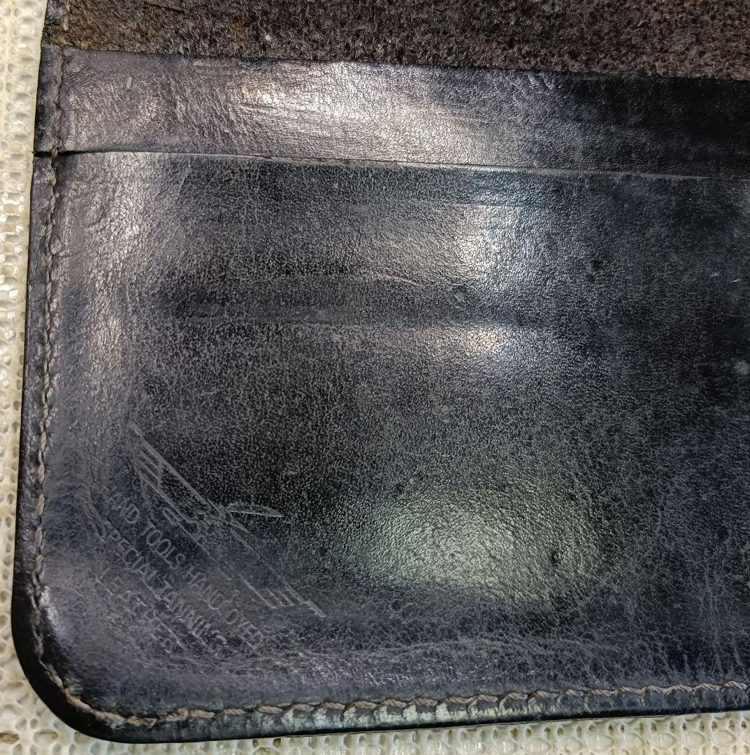 FUNNY カービング ライダースウォレット バイカーズウォレット 長財布 本革