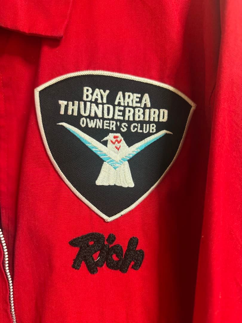 vintage ワークジャケット 刺繍入り