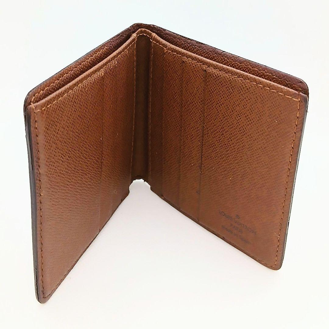 ★良品★ルイヴィトン モノグラム ポルトビエ 6 カルト クレディ★二つ折り財布