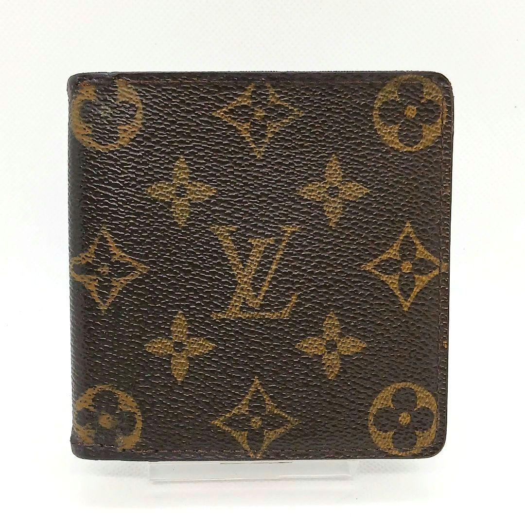 ★良品★ルイヴィトン モノグラム ポルトビエ 6 カルト クレディ★二つ折り財布