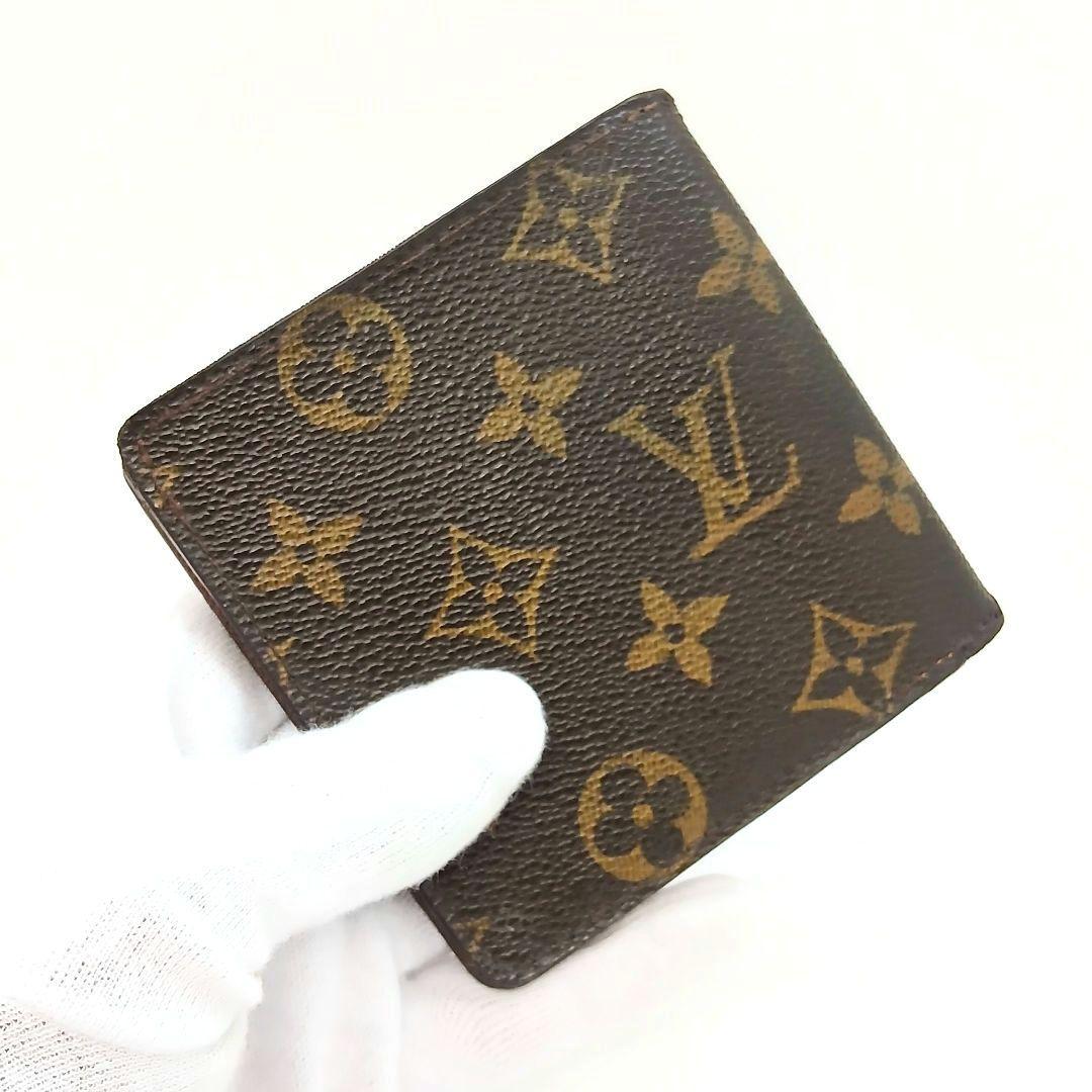 ★良品★ルイヴィトン モノグラム ポルトビエ 6 カルト クレディ★二つ折り財布