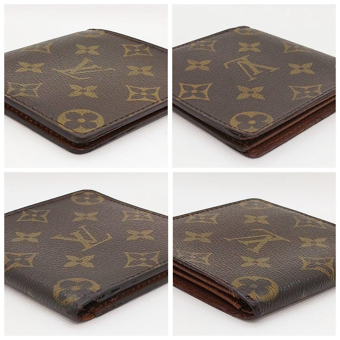 ★良品★ルイヴィトン モノグラム ポルトビエ 6 カルト クレディ★二つ折り財布