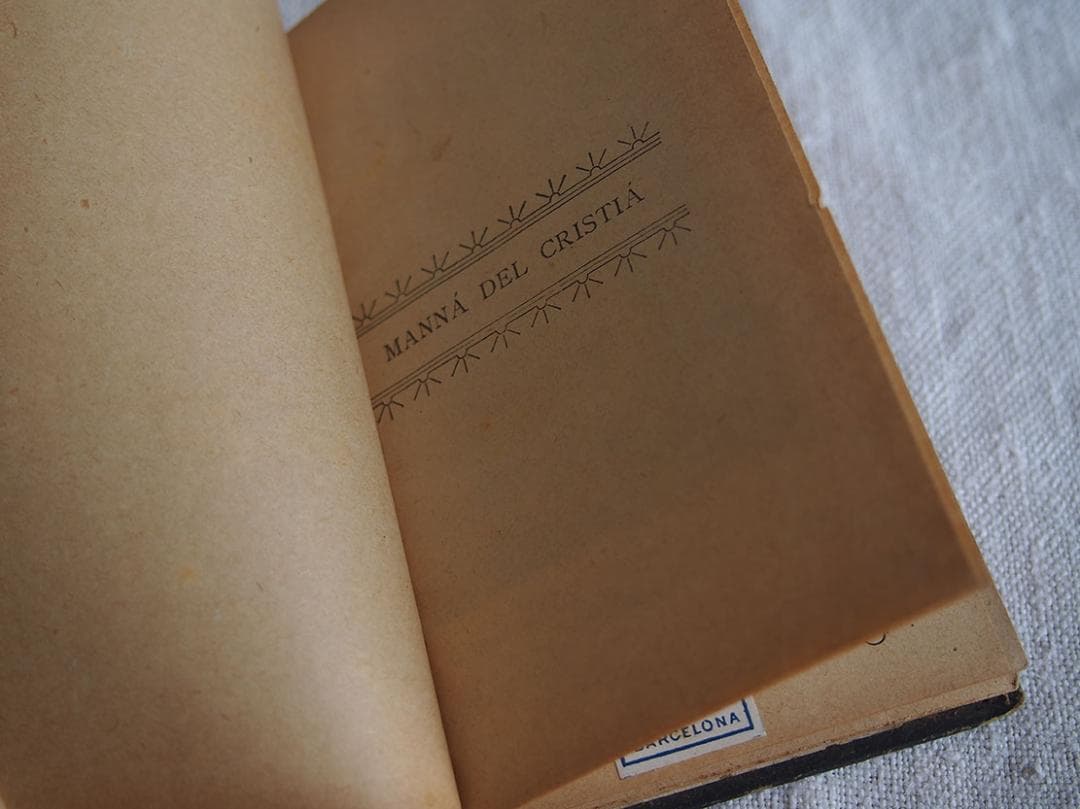 カトリック 古い本ミサ典礼書 MISAL 1913年 キリスト /K268
