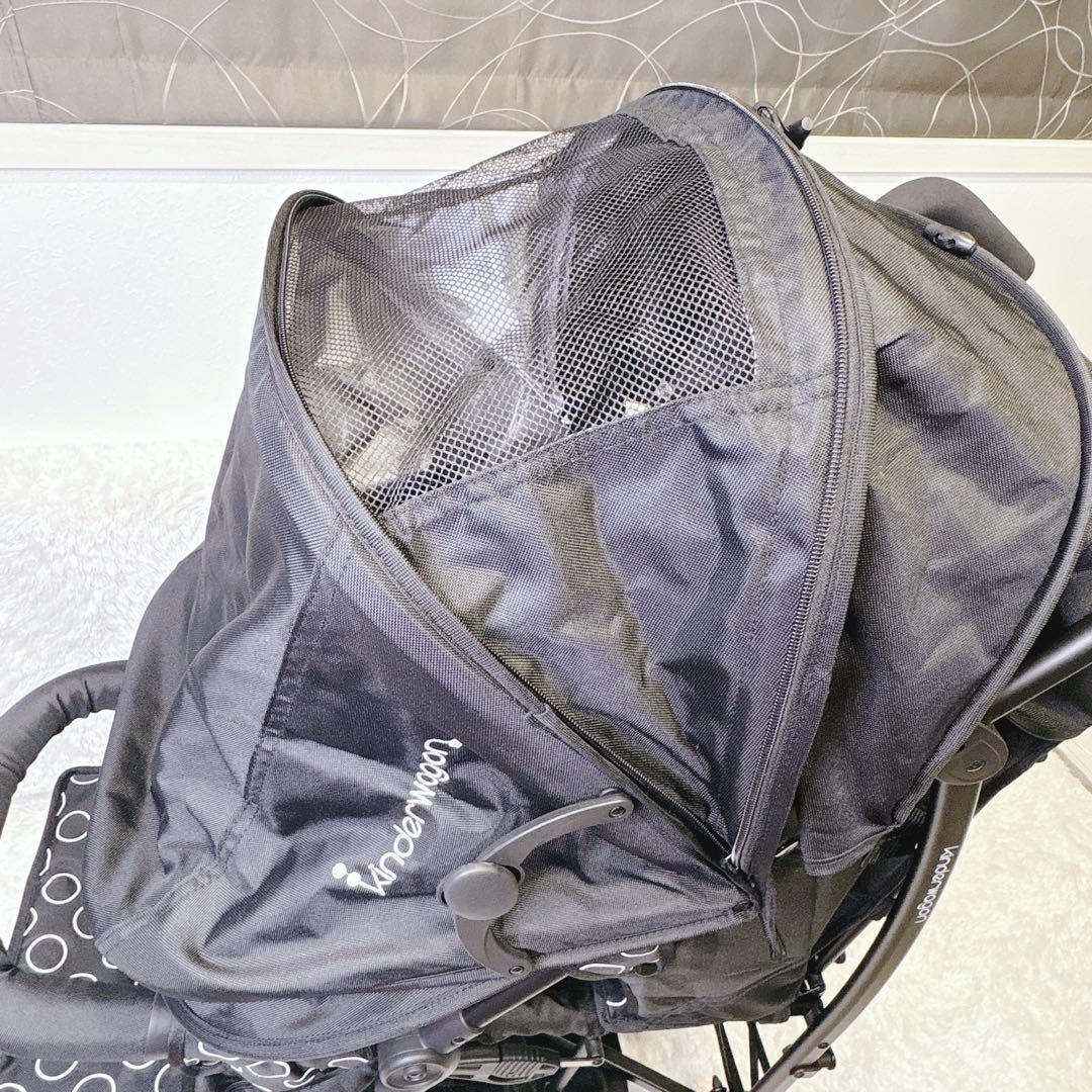 日本育児 キンダーワゴン DUOシティ HOP Ⅱ 2人乗り ベビーカー