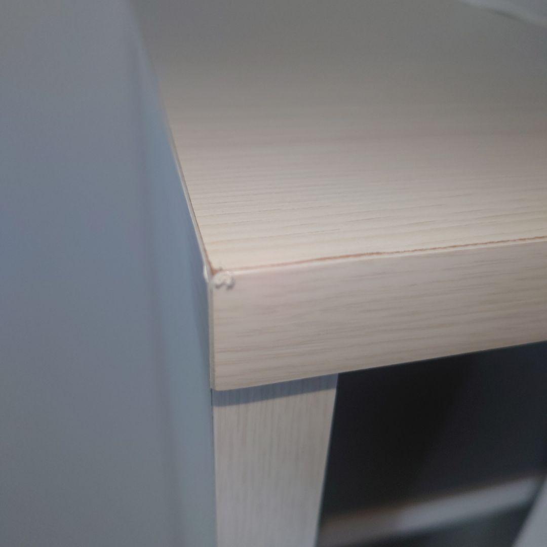 【最終値下げ】ニトリ 薄型キャビネット(アニー120S WW)　引戸 棚