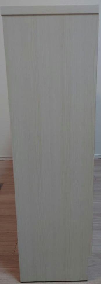 【最終値下げ】ニトリ 薄型キャビネット(アニー120S WW)　引戸 棚