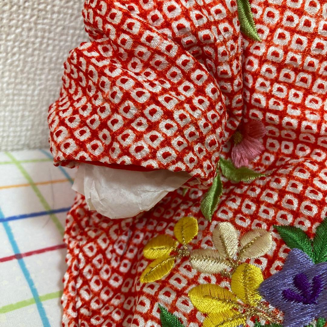 週末のみ大値下げ　お座り市松人形　東光作　着せ替え可能　縮緬和服　傷なし