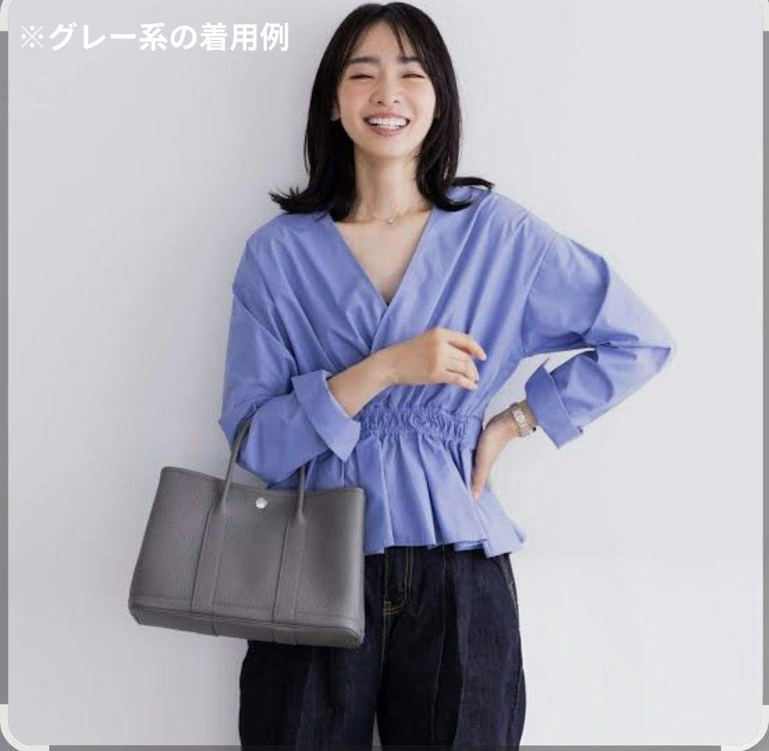 HERMES エルメス ガーデンパーティ TPM グレー トートバッグ*゜