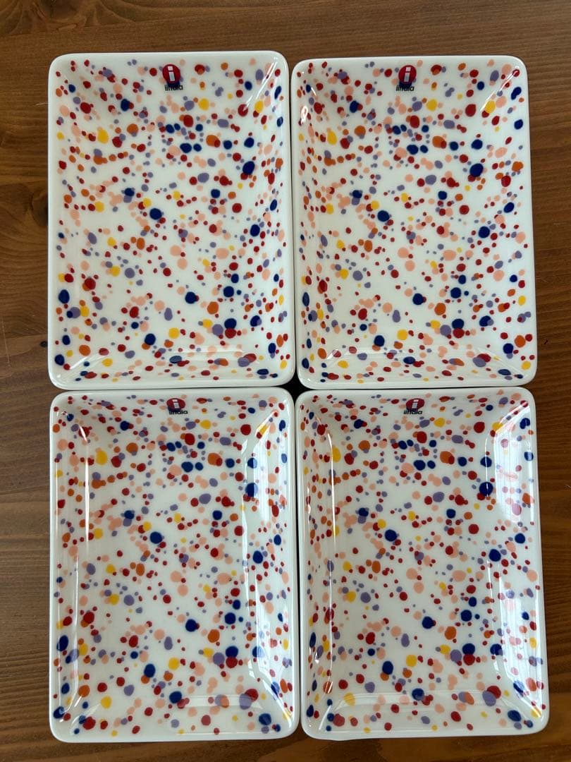 イッタラ　ヘレ　A６　アメジスト４枚セット